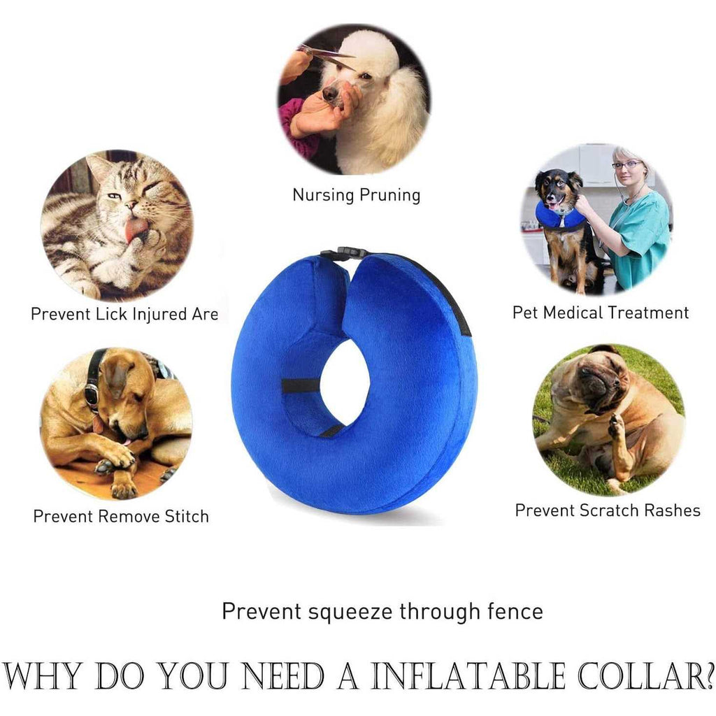 Protective Inflatable Cone Collar for Dogs and Cats E98068