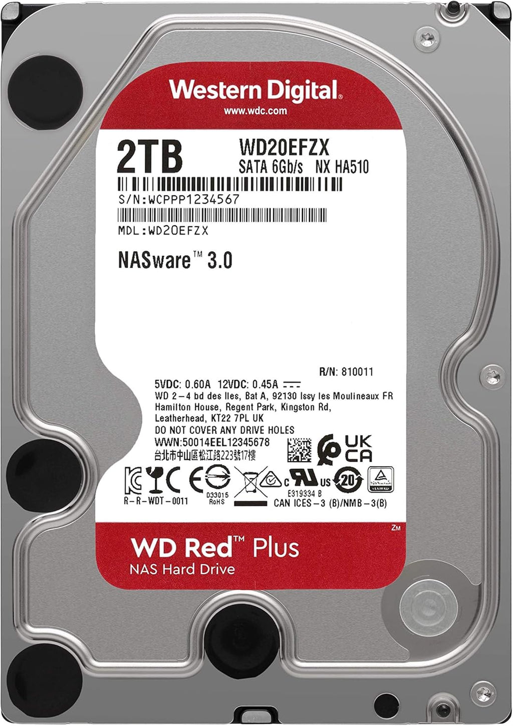 6TB NAS Internal Hard Drive HDD C4609