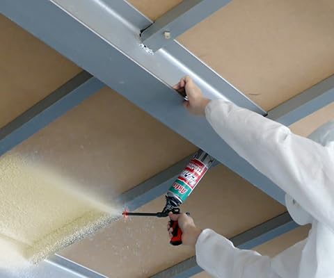 20 Board Feet Closed Cell Polyurethane Spray Foam Insulation Kit V203283