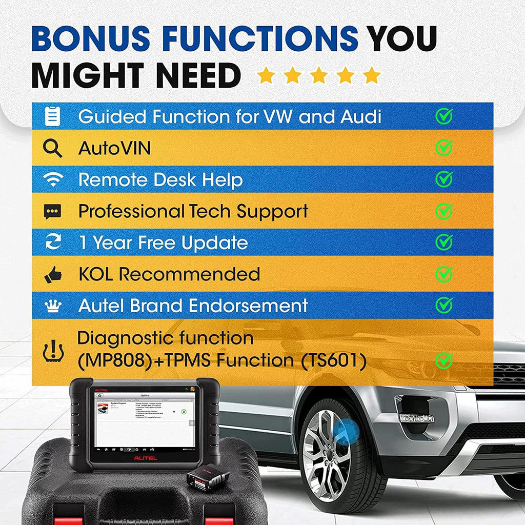 Autel Scanner with Full TPMS Service Function P424343