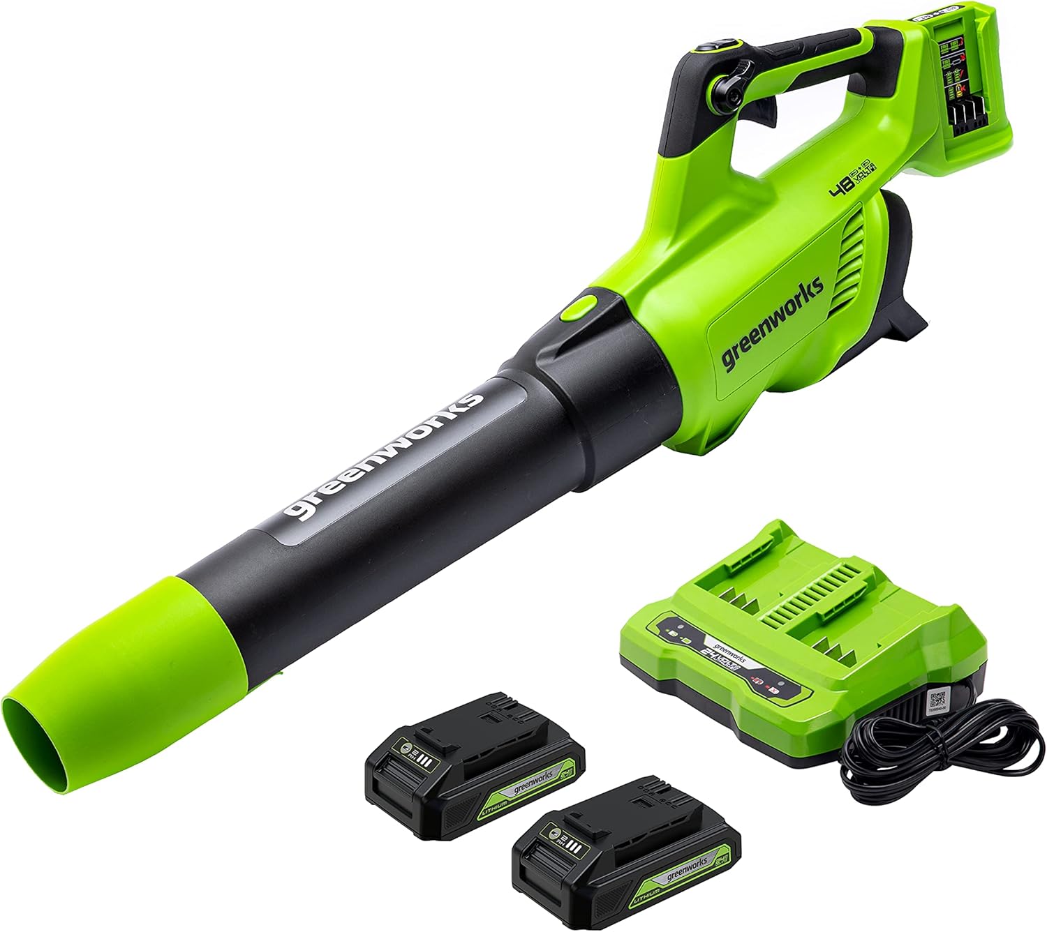 48V Cordless Axial Blower with 2.0Ah Batteries and Charger W694194