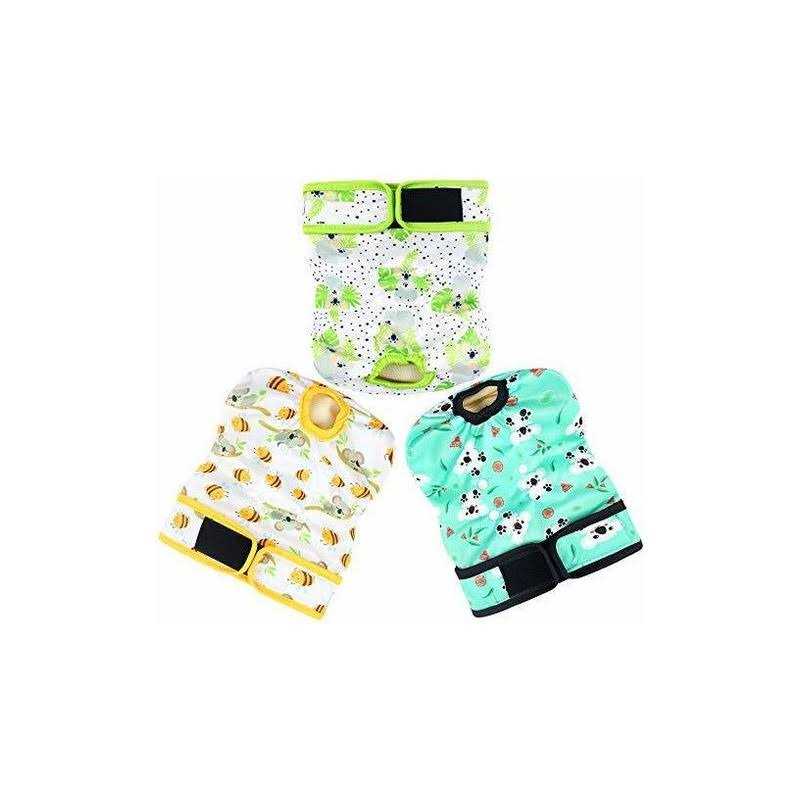 Washable Female Dog Diapers No Leak Reusable Diapers E812475