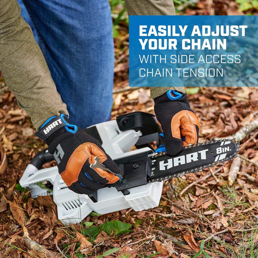20-Volt 8-inch Battery-Powered Pruning Chainsaw Kit with 2.0Ah Lithium-Ion Battery T31183