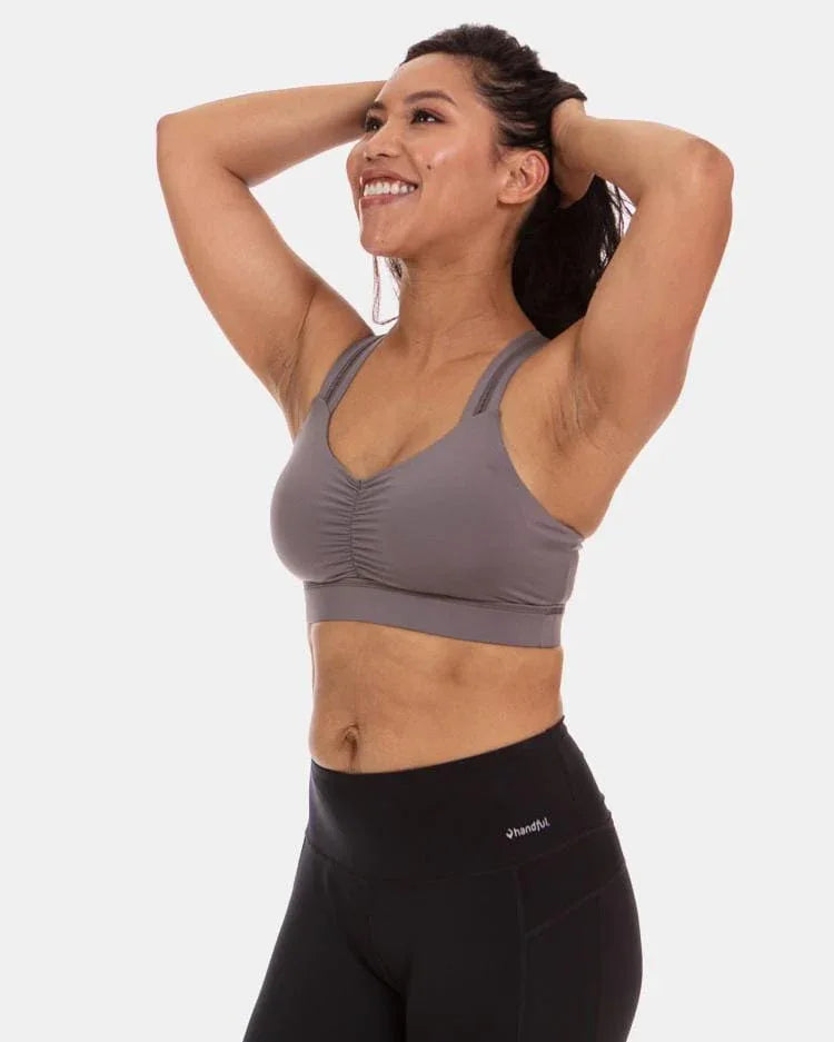 Y-Back Bra - Magnetic Gray