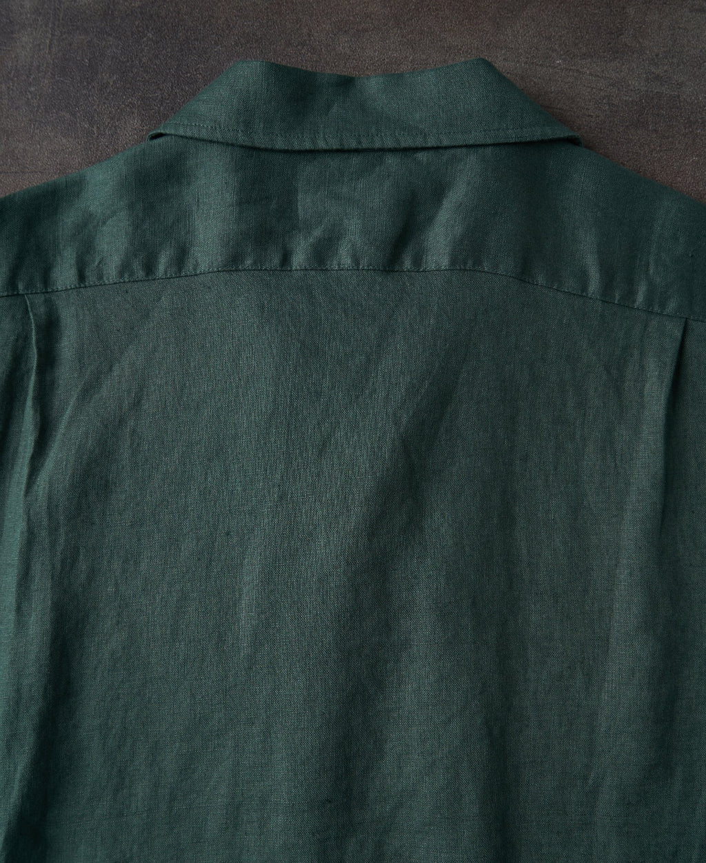1950s Italian Collar Linen Shirt