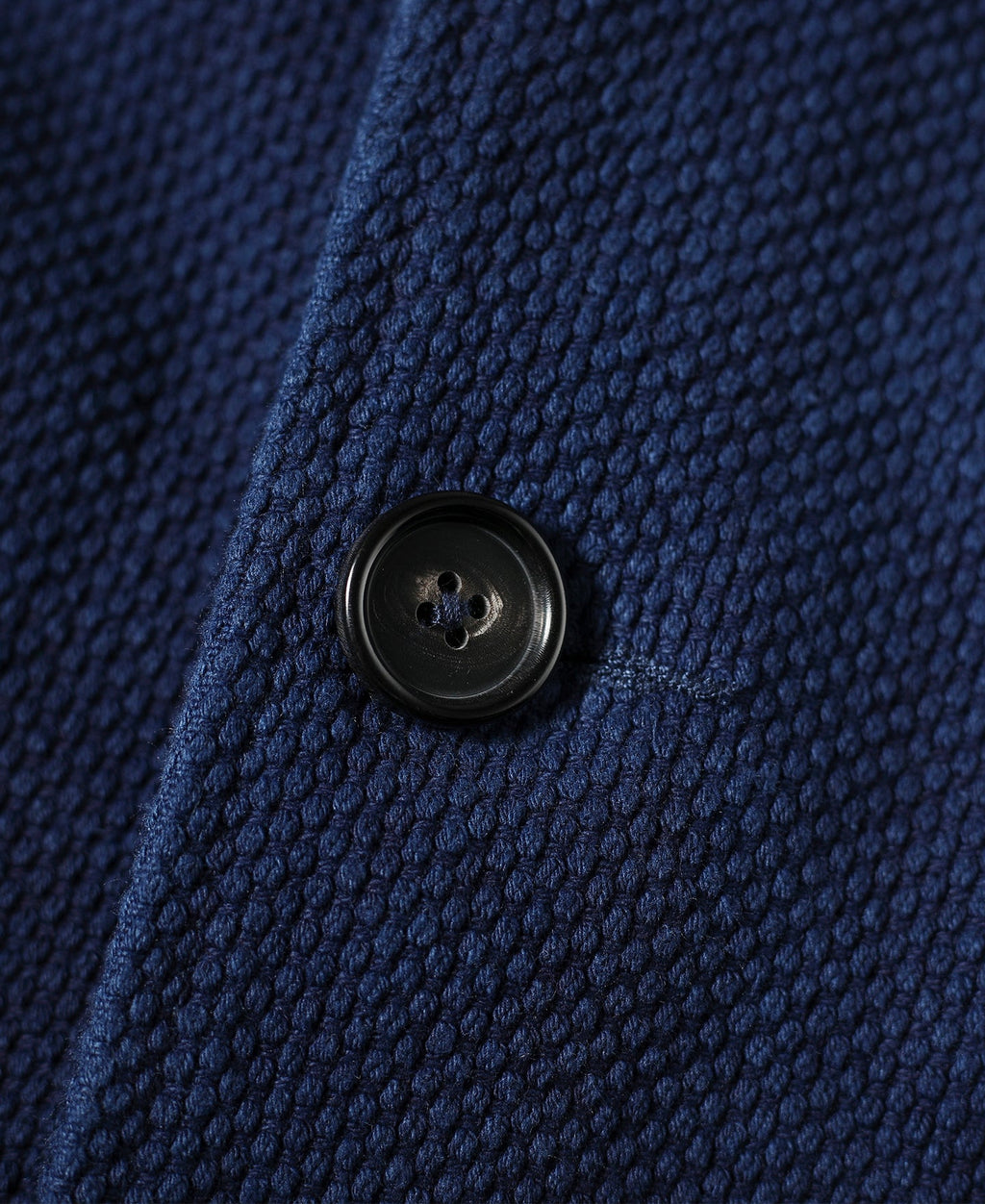 Indigo-Dyed Sashiko Work Jacket