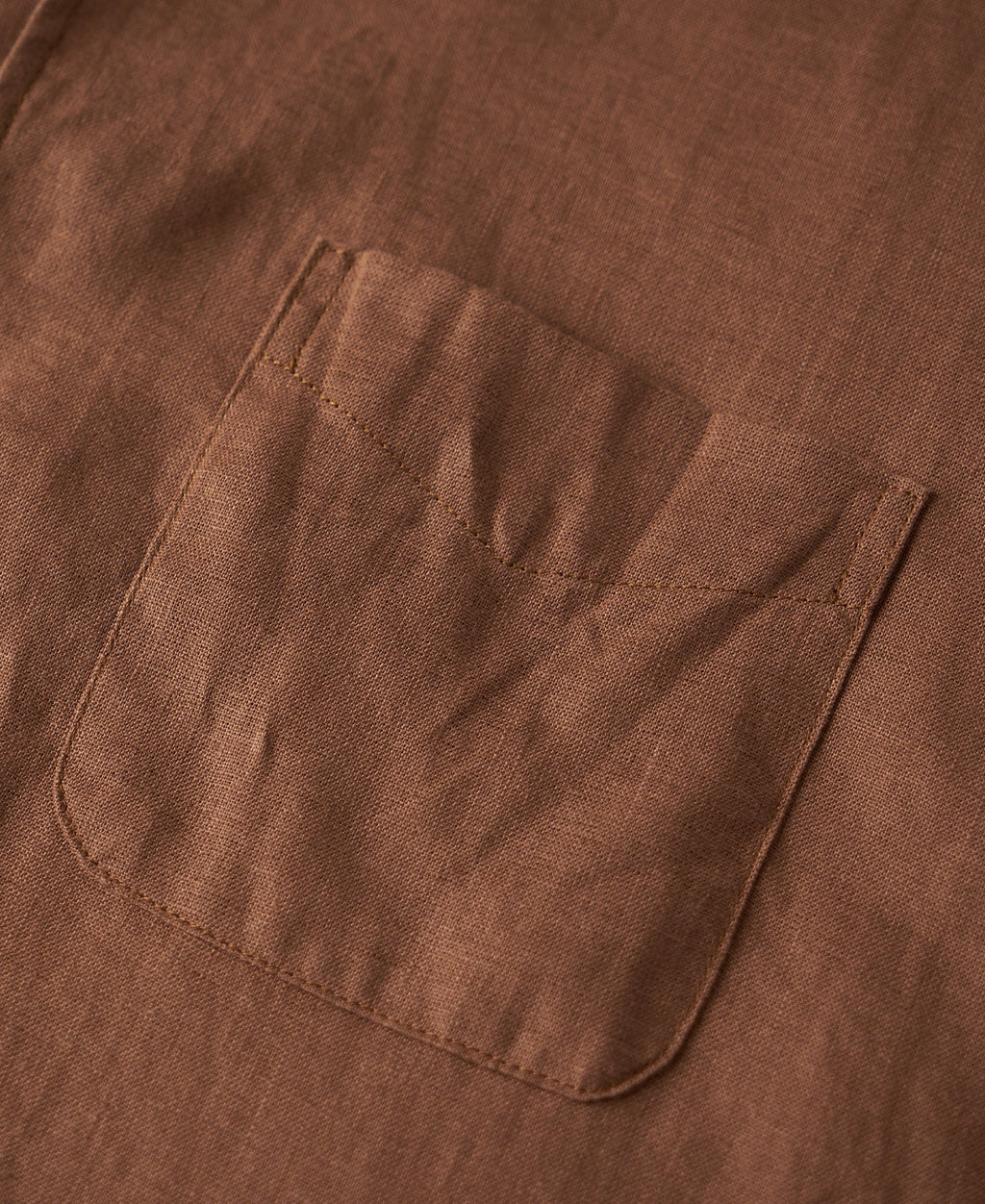1950s Italian Collar Linen Shirt