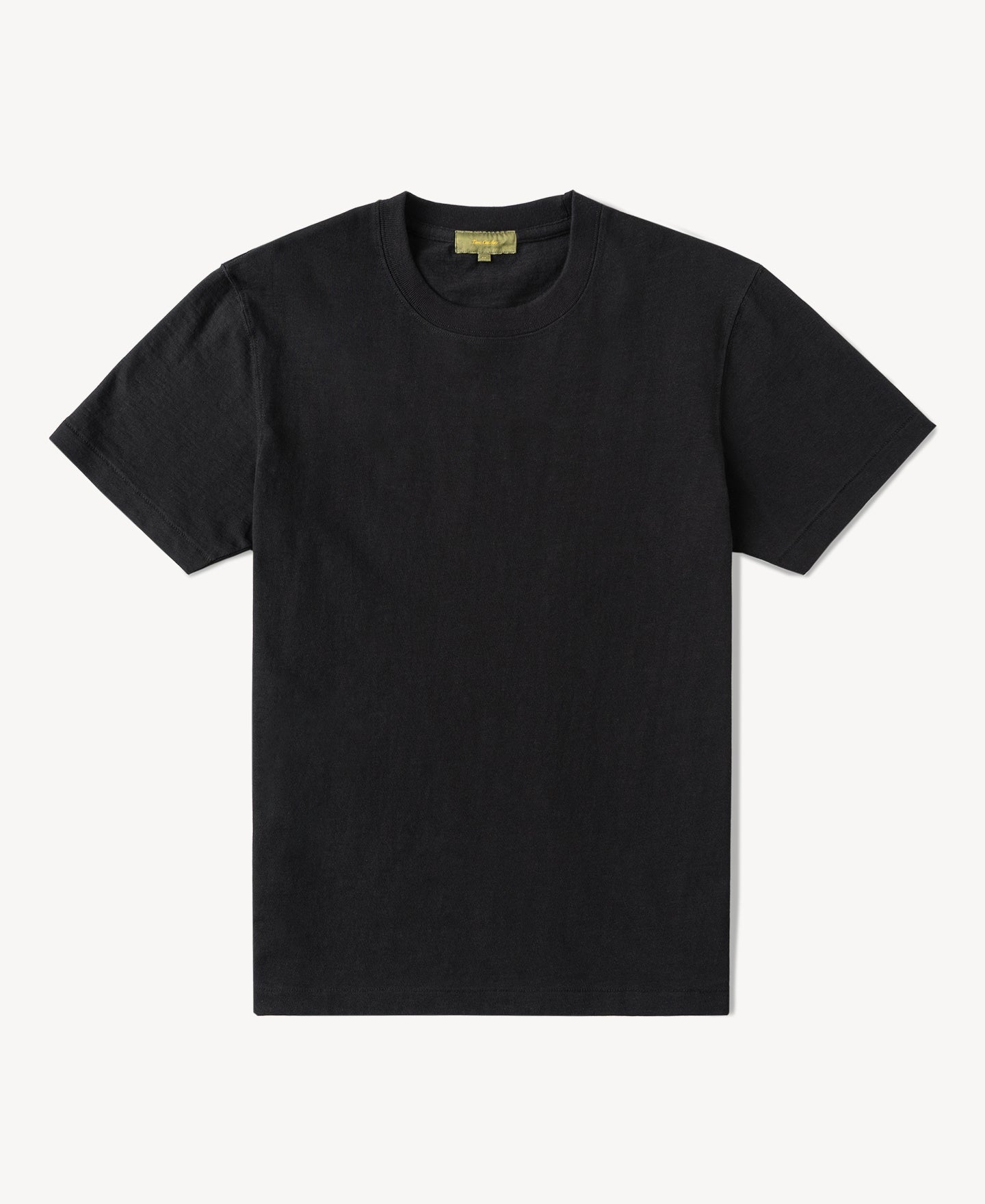 Classic Fit Loopwheel Slub Cotton T-Shirt