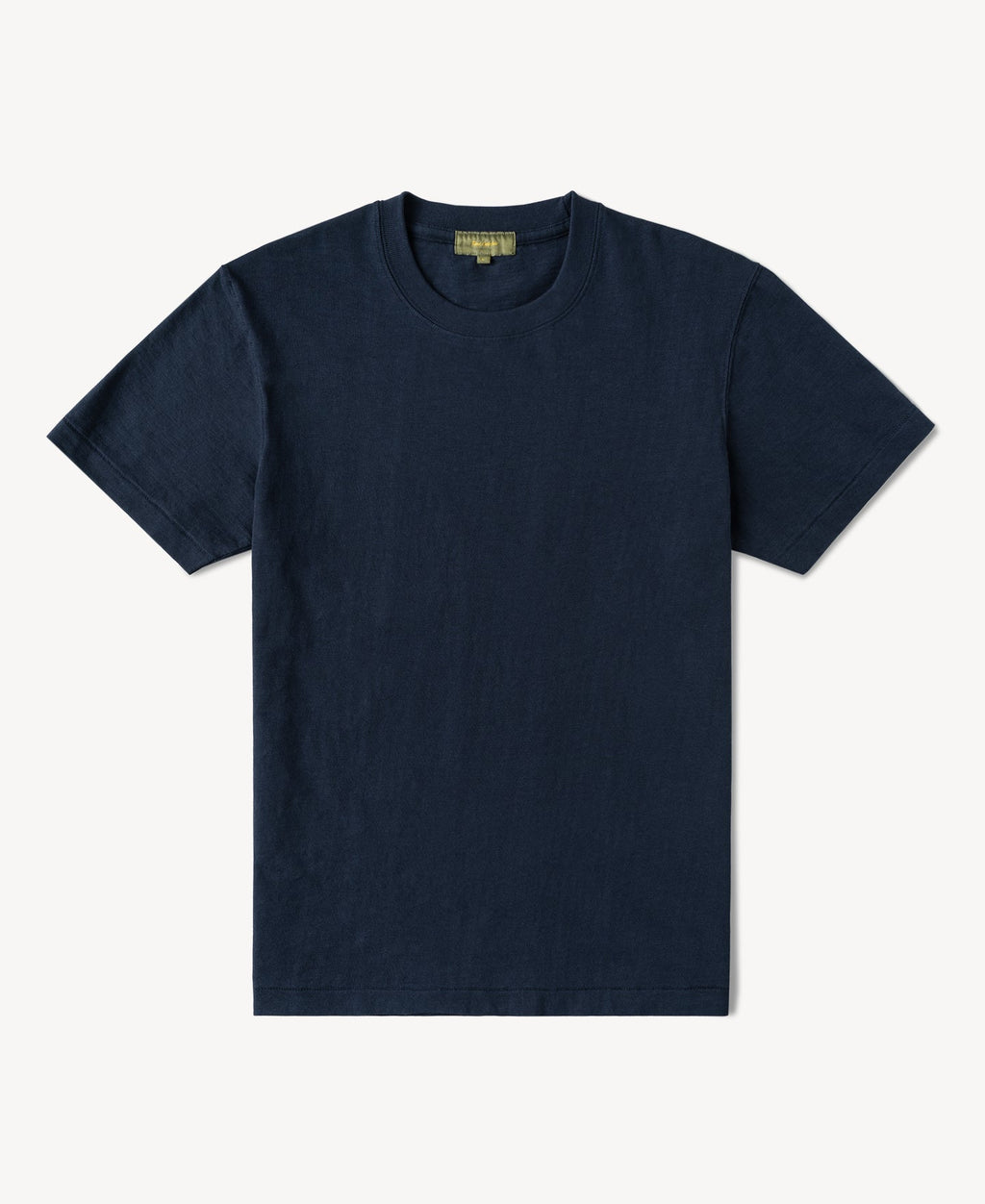 Classic Fit Loopwheel Slub Cotton T-Shirt