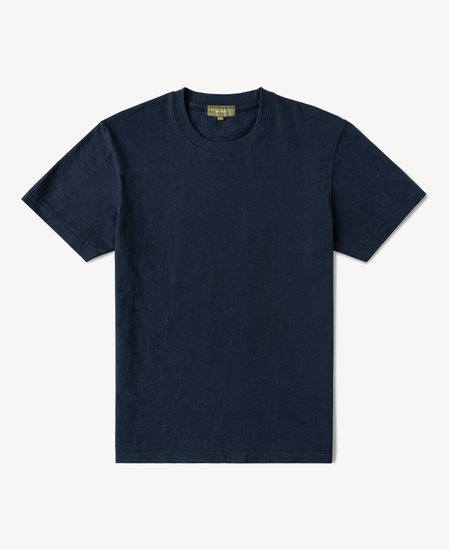 Classic Fit Loopwheel Slub Cotton T-Shirt