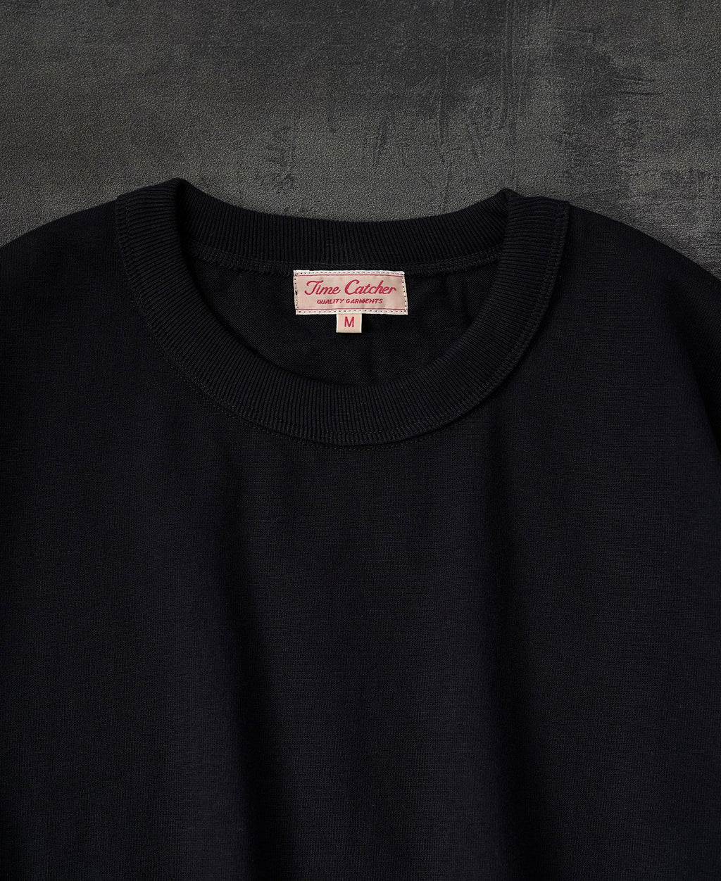Loopwheel Long Sleeve Cotton T-Shirt