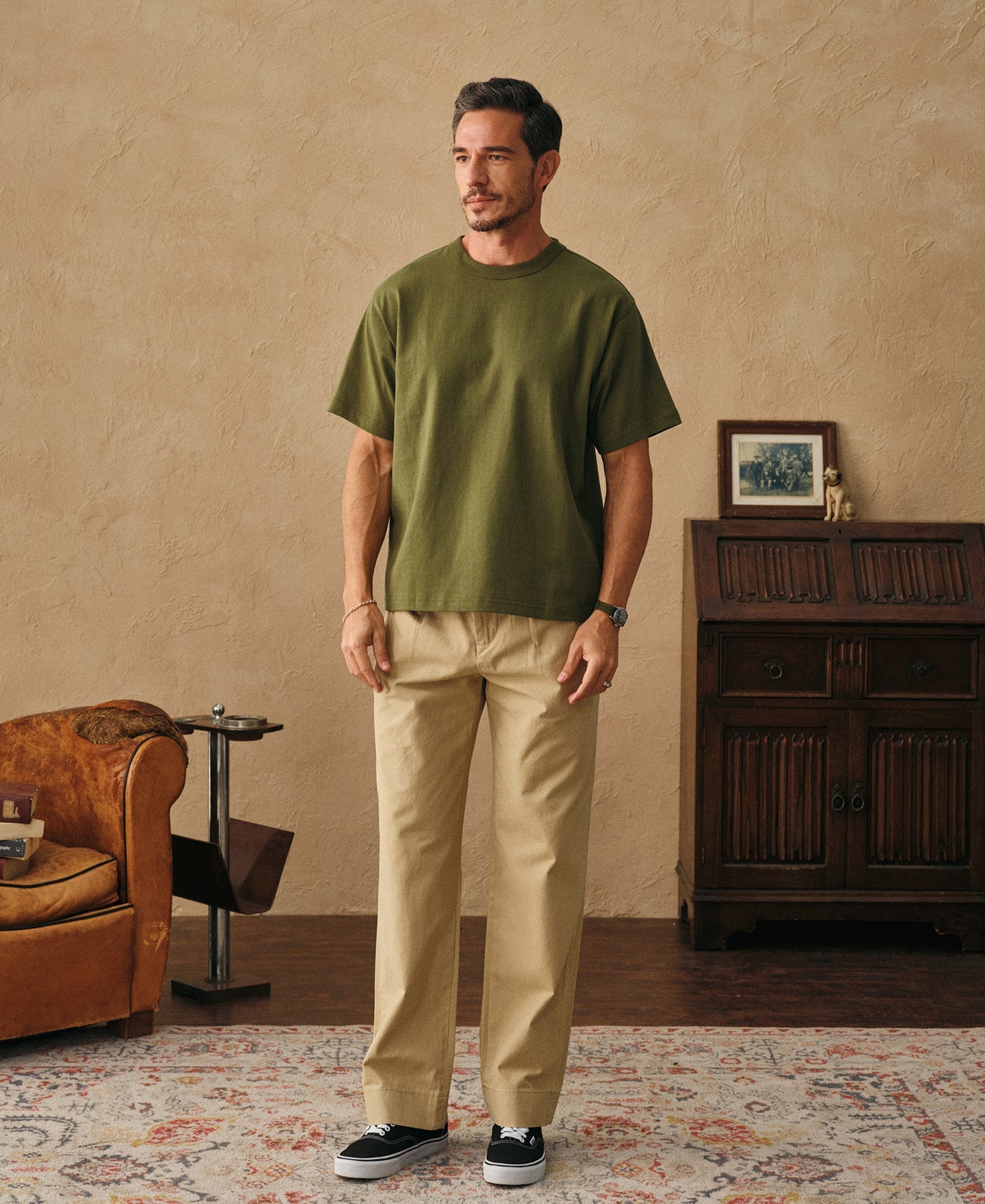 1990s Heavyweight Cotton Jersey Boxy T-Shirt