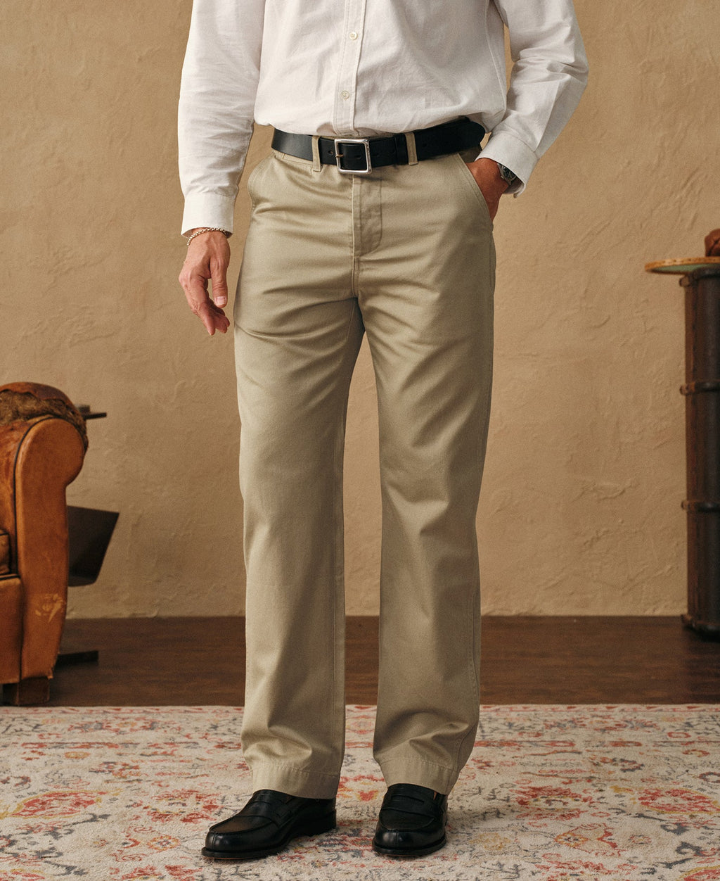 1950s US Army Officer Chino Trousers