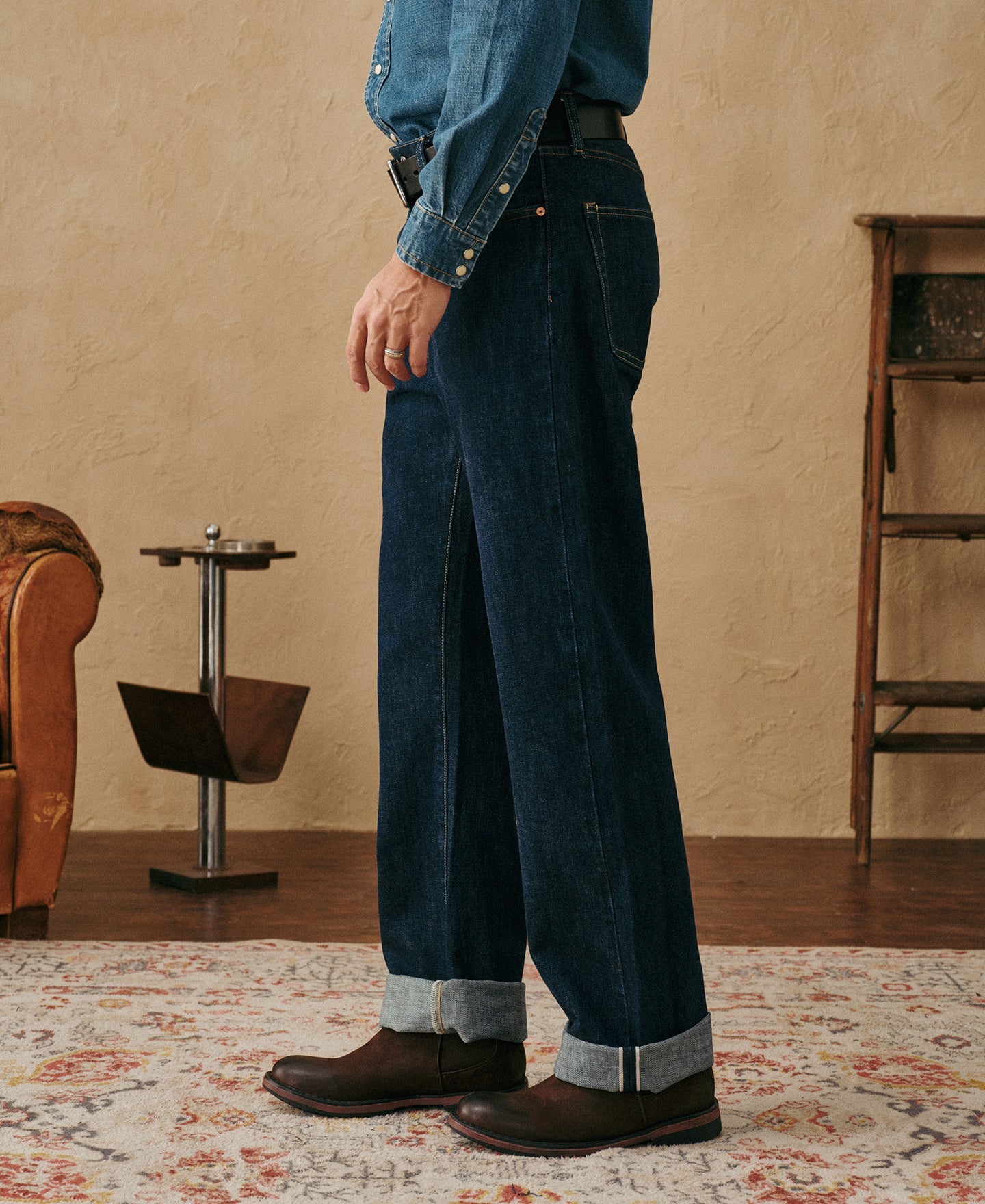 1955 Classic Biker Selvedge Denim Jeans