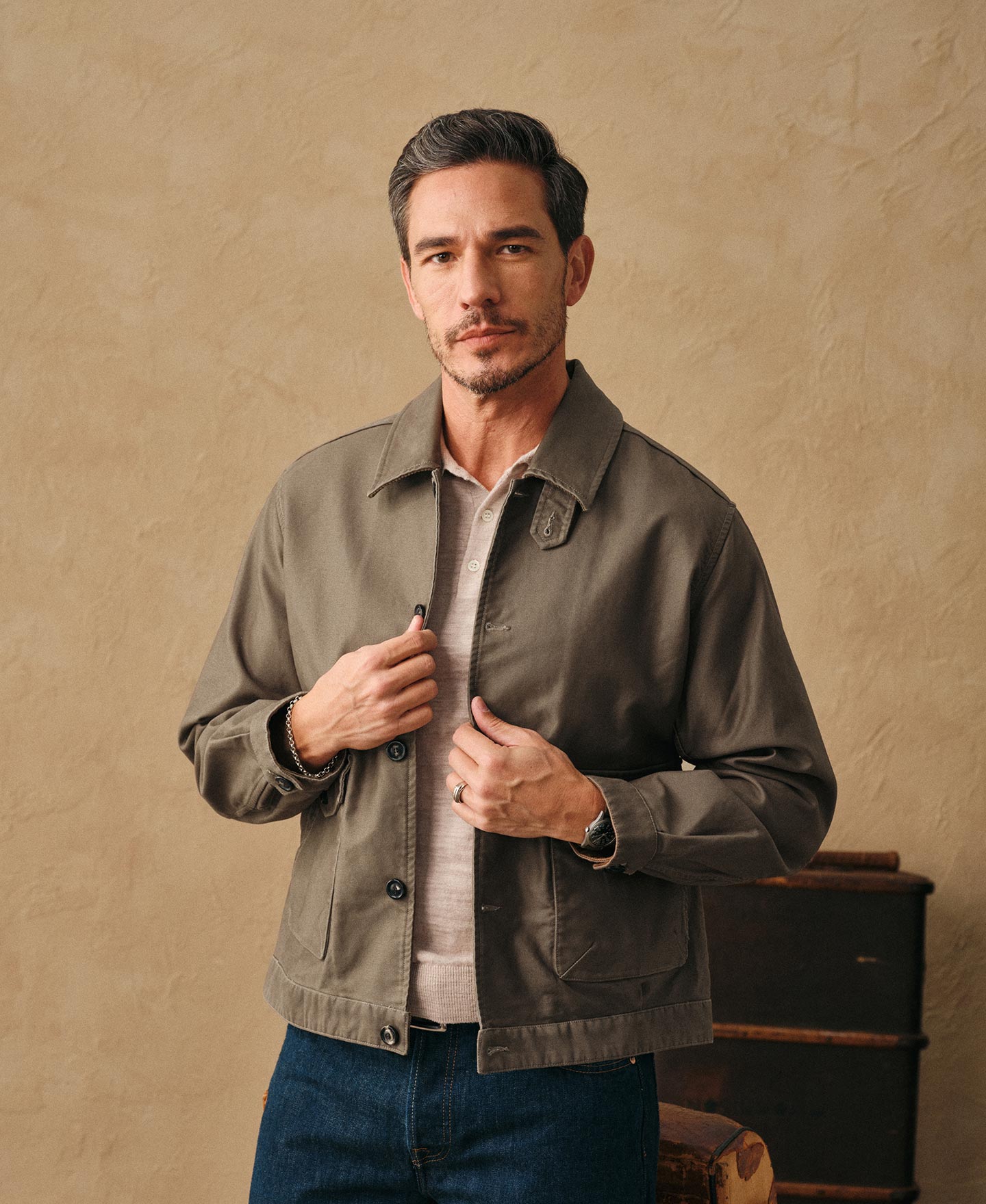 A-2 Moleskin Bomber Jacket