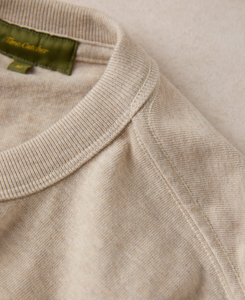 1930s Loopwheel Cotton Henley Shirt