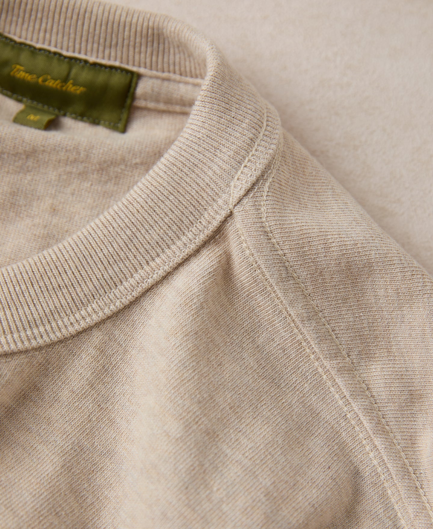 1930s Loopwheel Cotton Henley Shirt