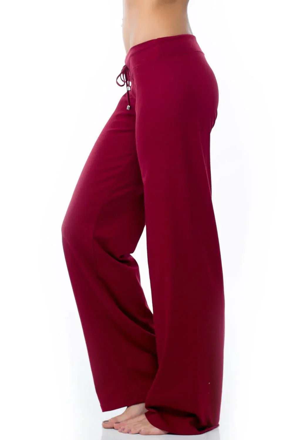 Flat Activewear Straight Leg Drawstring Pants