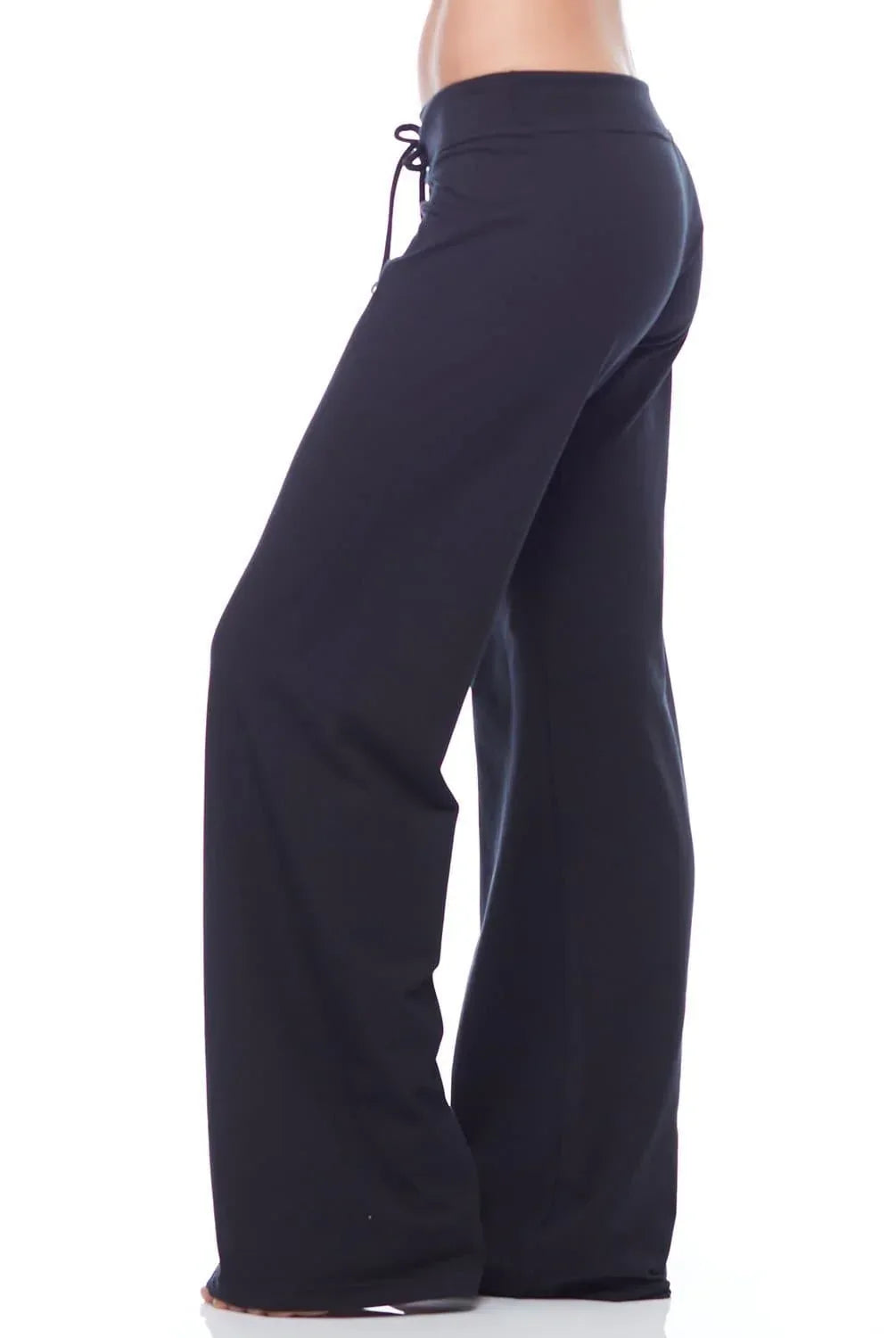 Flat Activewear Straight Leg Drawstring Pants