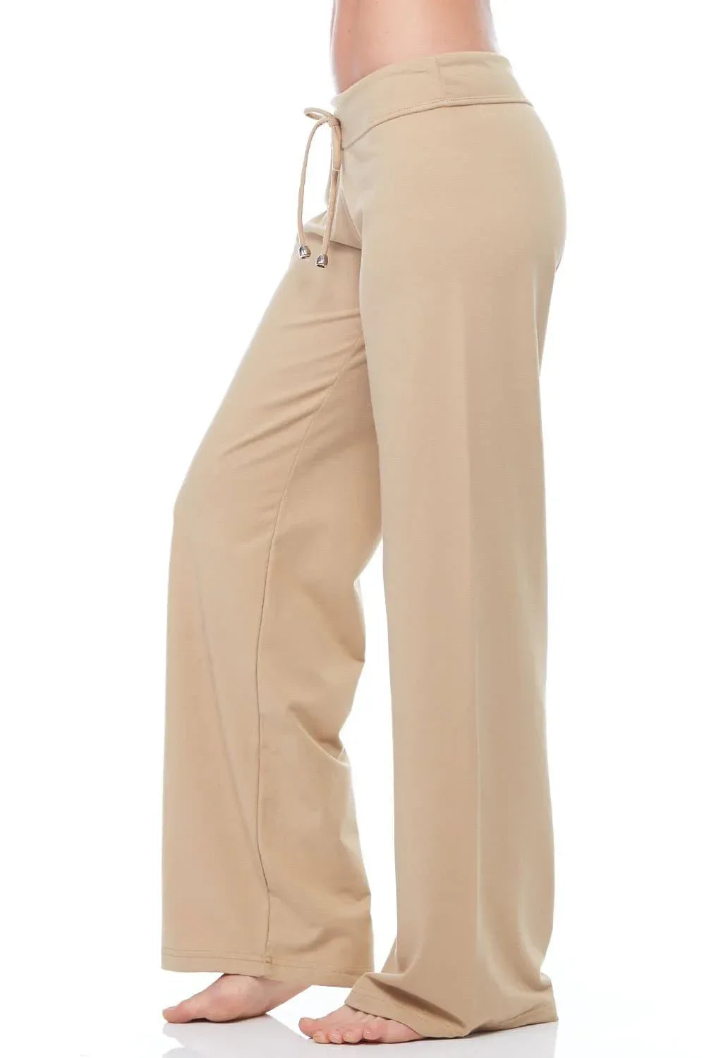 Flat Activewear Straight Leg Drawstring Pants