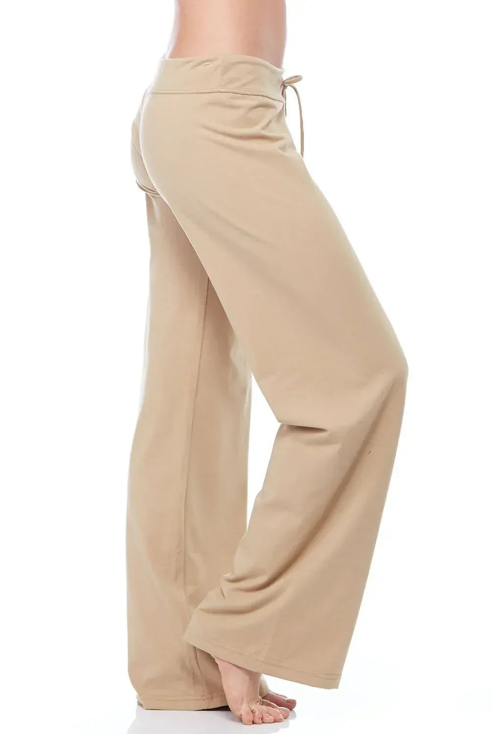 Flat Activewear Straight Leg Drawstring Pants