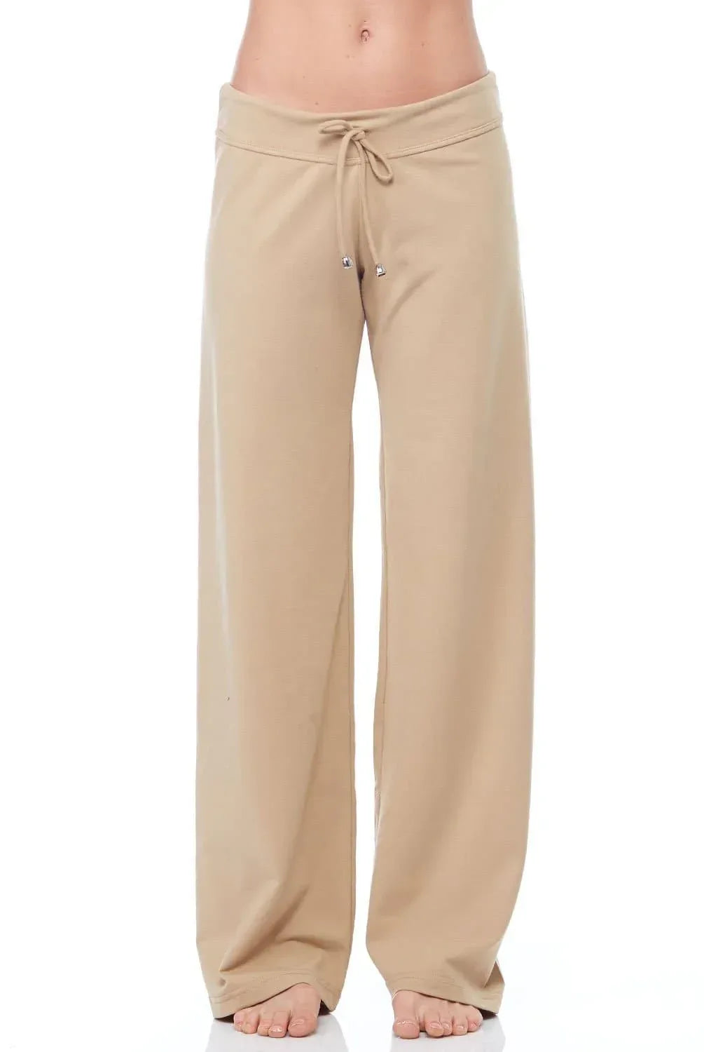 Flat Activewear Straight Leg Drawstring Pants