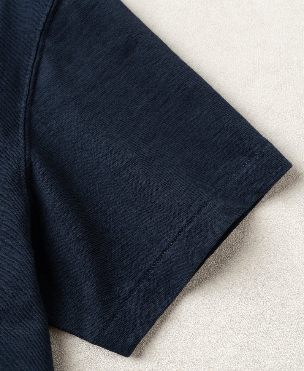 Classic Fit Loopwheel Slub Cotton T-Shirt