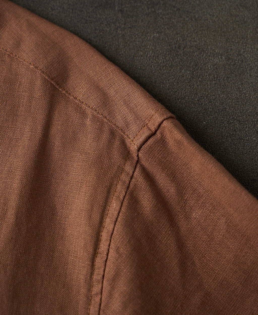 1950s Italian Collar Linen Shirt