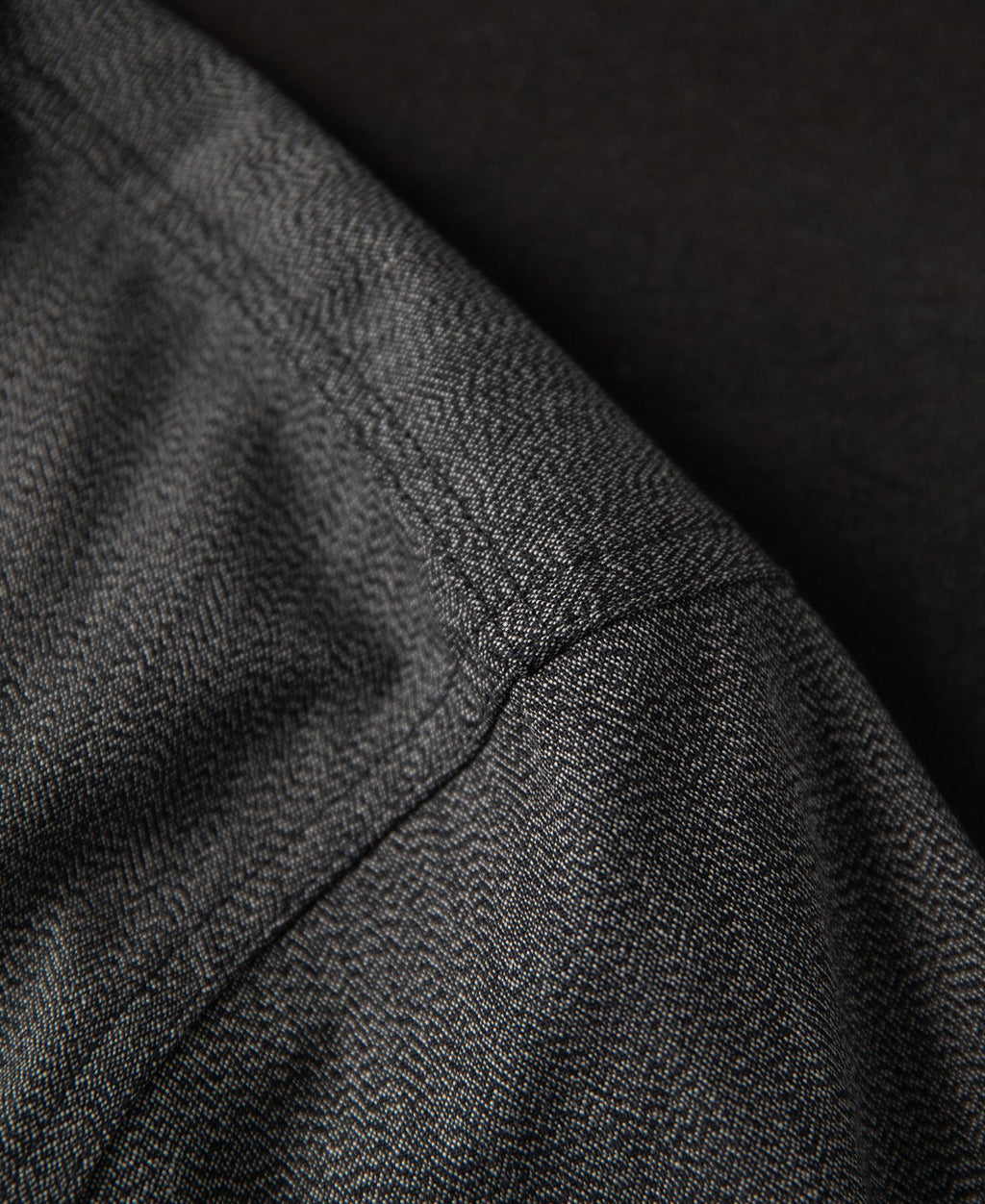 Black Chambray Work Jacket