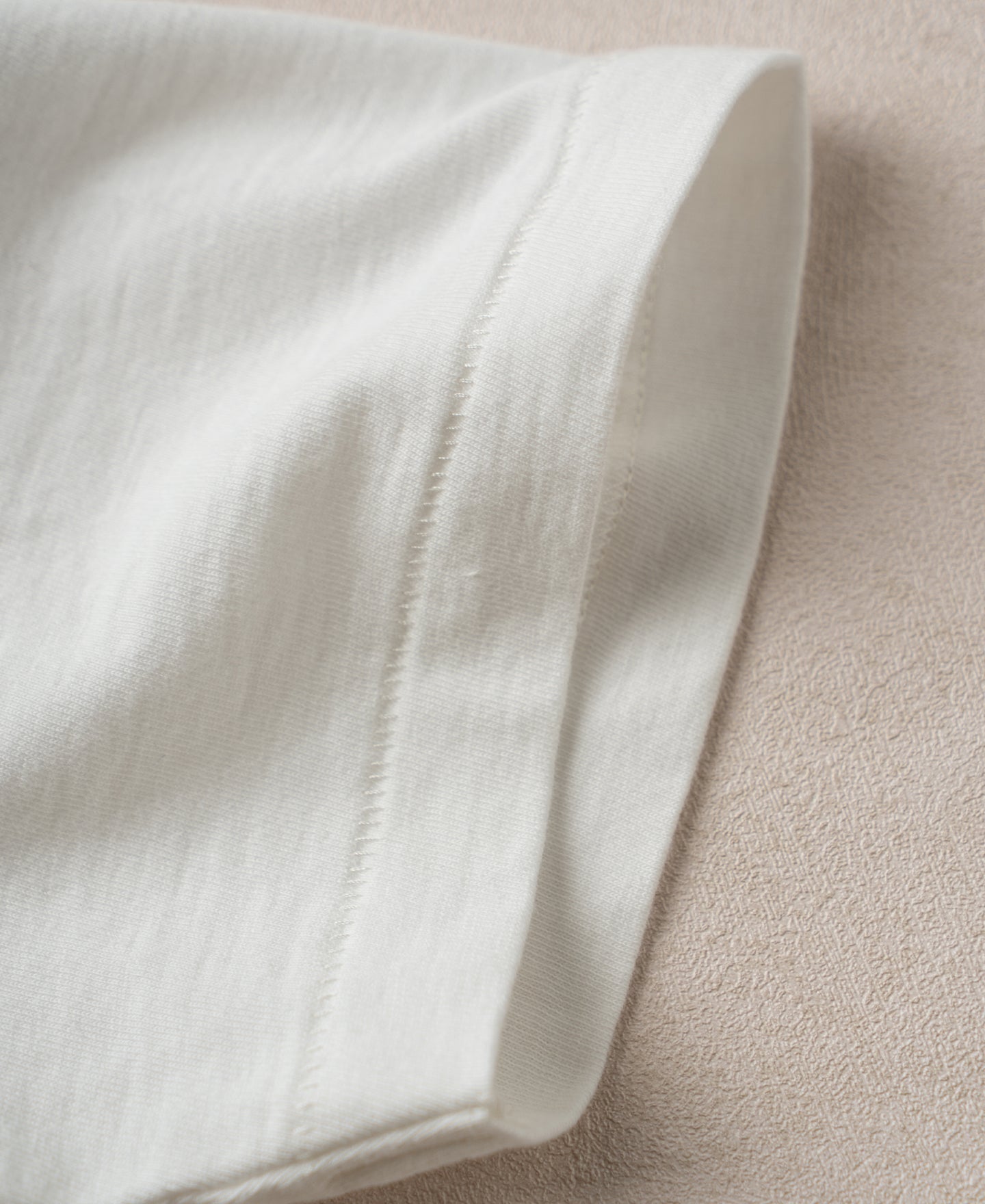 Classic Fit Loopwheel Slub Cotton T-Shirt