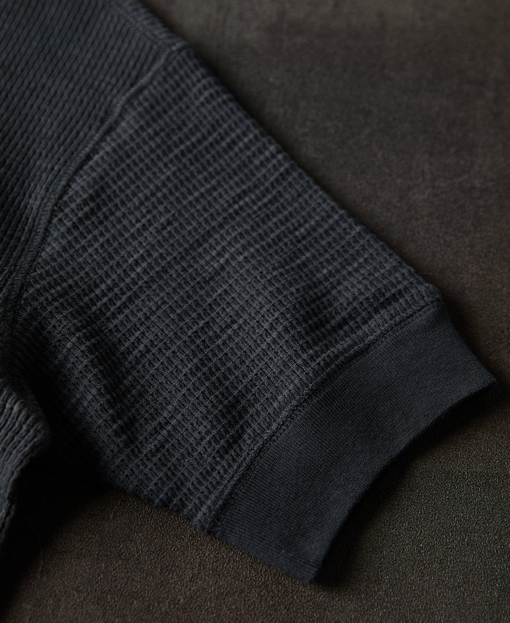 Honeycomb Waffle Knit T-Shirt